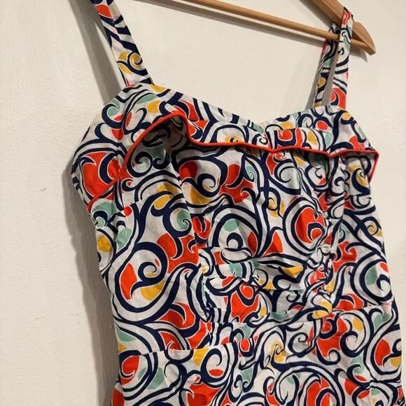 Cabi Art Abstract Womens Tank Top Size 6 - Picture 2 of 5